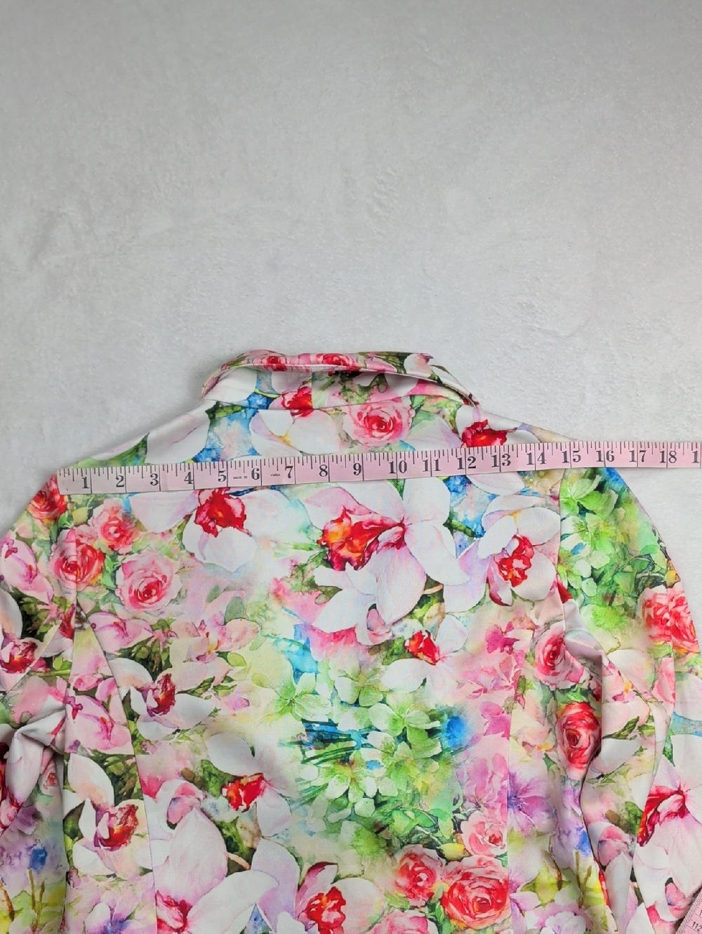 Joseph Ribkoff Floral Blazer 152645 Pastel 3/4 Sleeves Fitted Jacket Size 8 - Picture 8 of 13